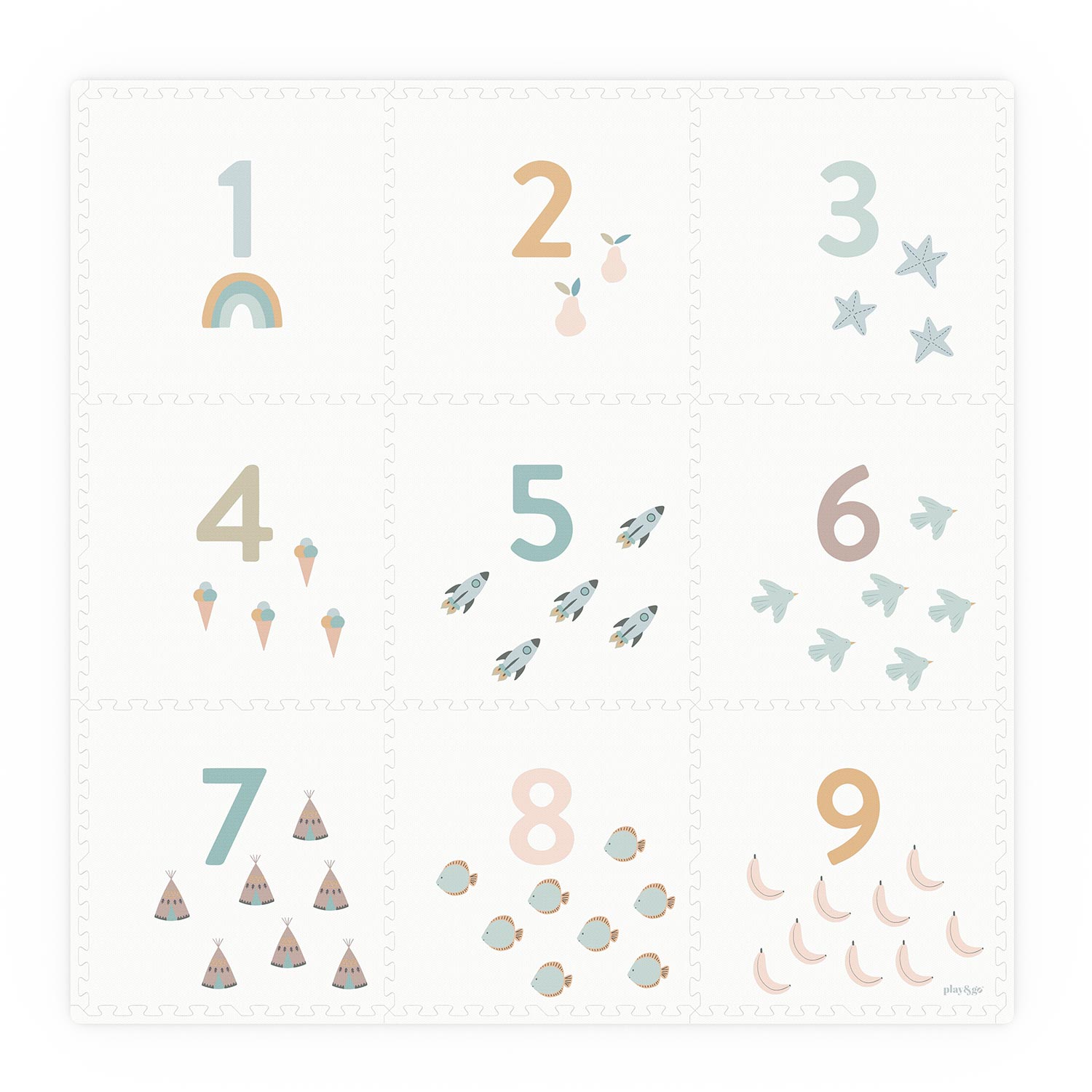 Tapis puzzle Numbers Eevaa – Image 7