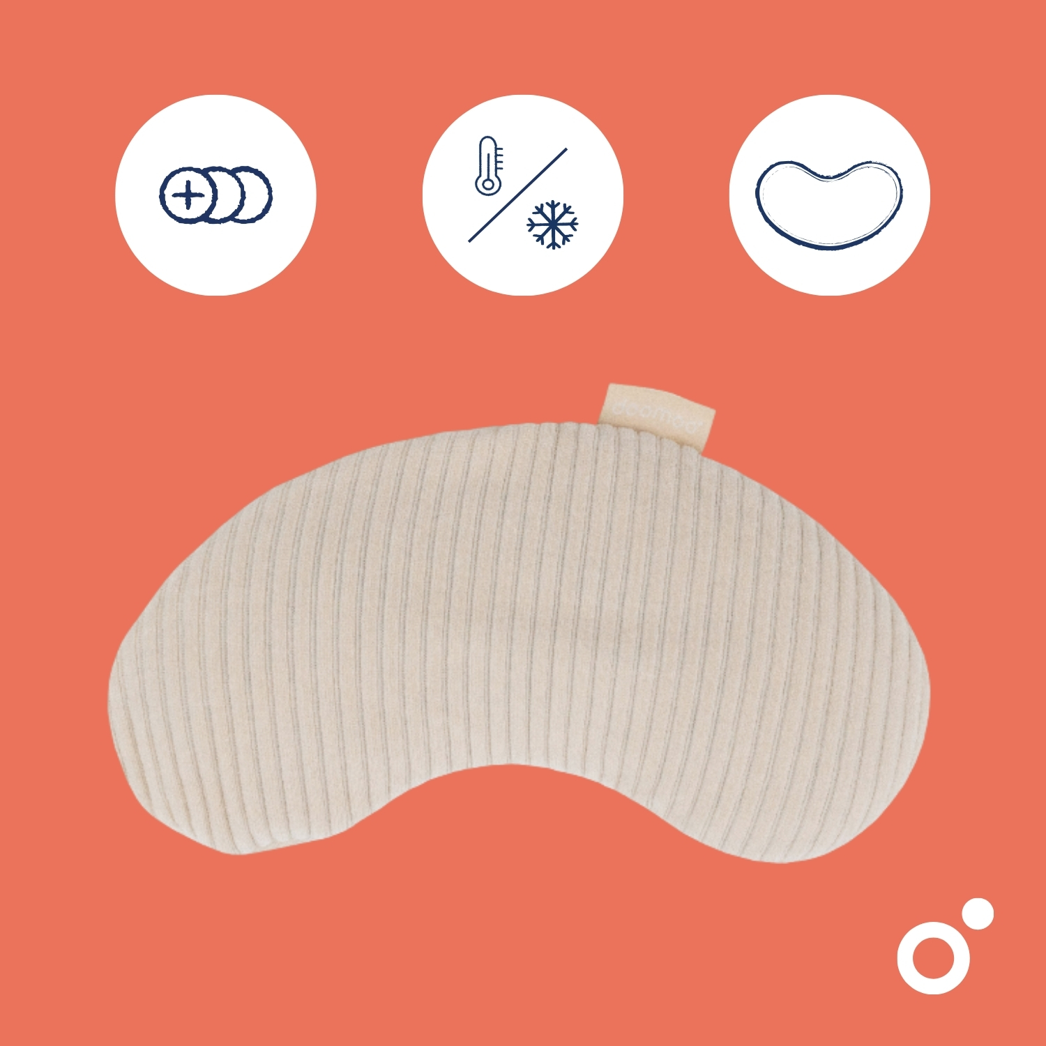 Snoogy Mom - Coussin Chauffant de Maternité - Corduroy sand – Image 3