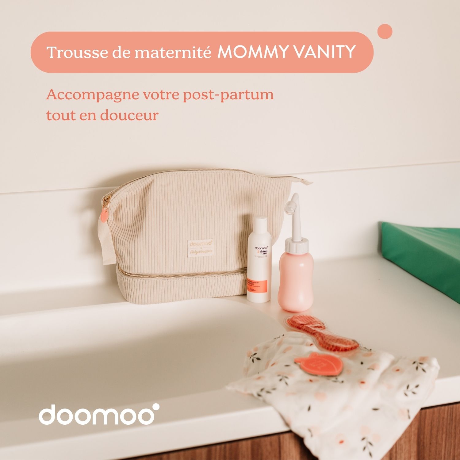 Mommy Vanity - Trousse de maternité - Sable – Image 2