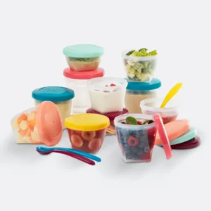 Lot de 12 Babybols - Contenants repas pour bébé