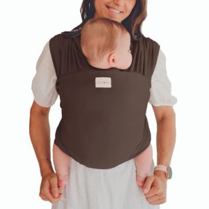 Écharpe de portage Babylonia Tricot-Slen Organic Chocolat