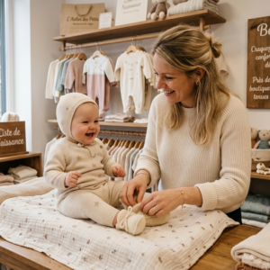Bébé s’habille