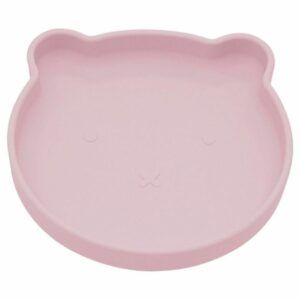 Assiette Ventouse Ourson Rose