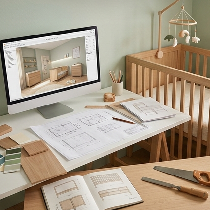 design chambre bébé personnalisé