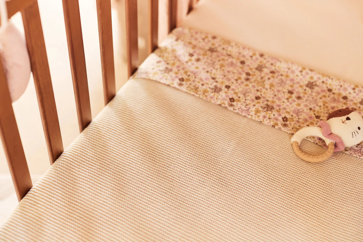 Couverture Basic Knit Oatmeal – Image 4