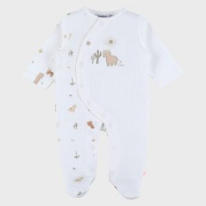 Noukie's Pyjama bébé coton structuré - Fluffy Taille 18 mois