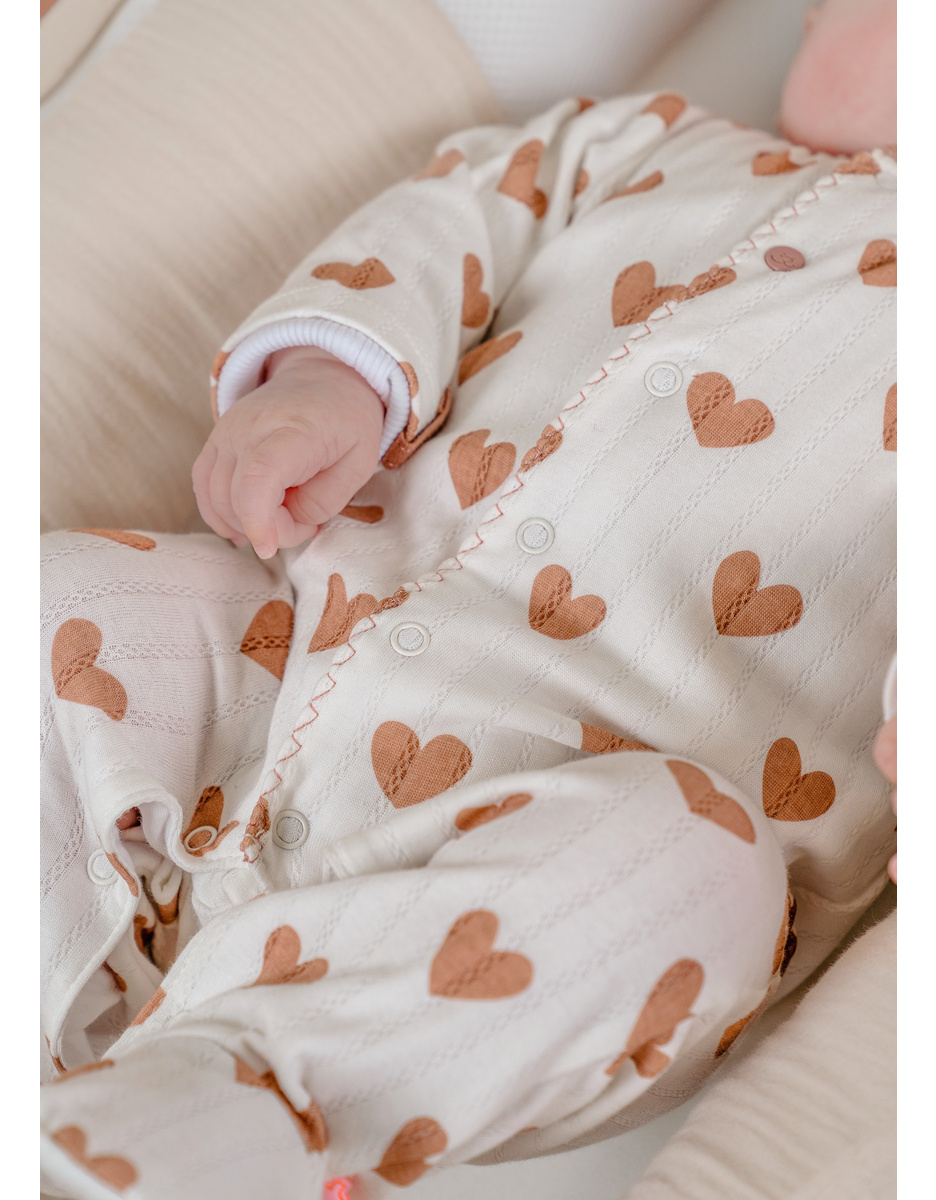 Pyjama Noukie's coton pointelle Taille 9 mois – Image 3