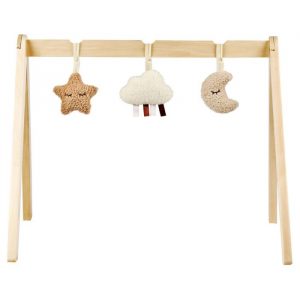 Arche en bois avec jouets Teddy Nattou