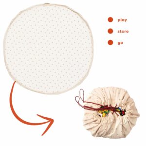 Tapis de jeu & sac à jouets  - cherry cherry