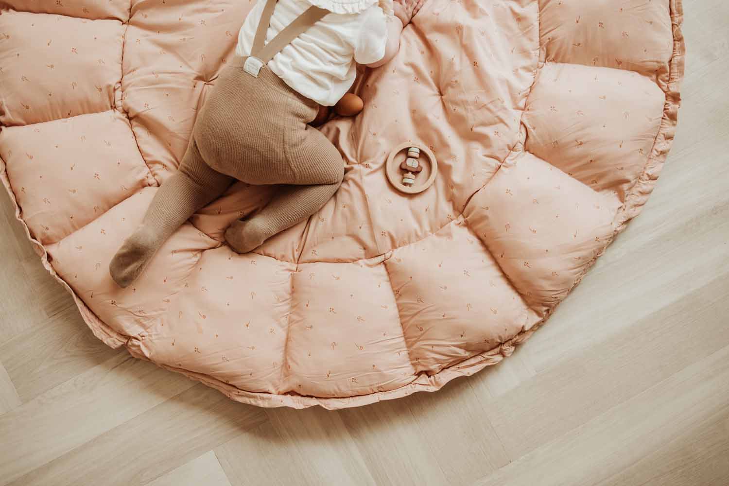 Tapis d'éveil & cocon organic - fleuri – Image 5