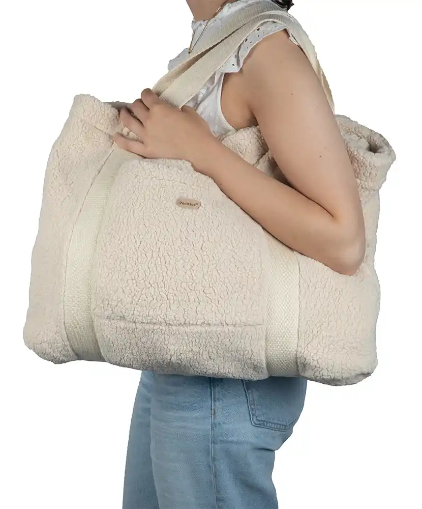 Sac teddy - crème – Image 3