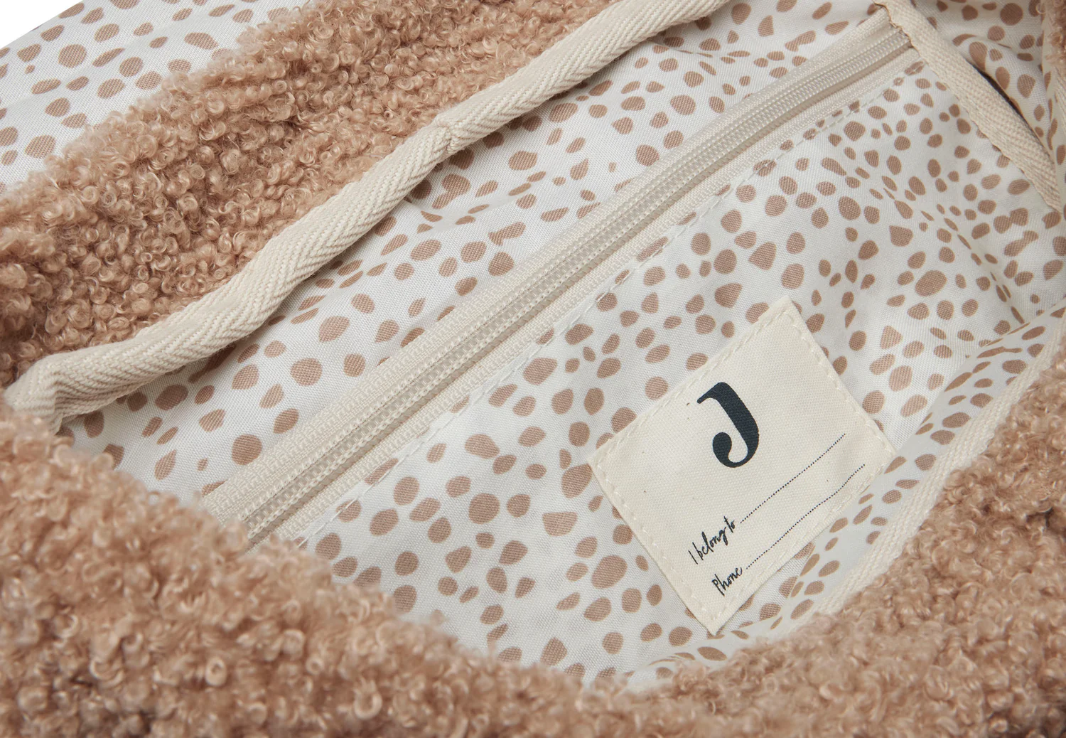 Sac à dos Bouclé Biscuit – Image 3