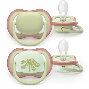 Philips Avent Sucette Air 6m Nuit & Jour Duopack