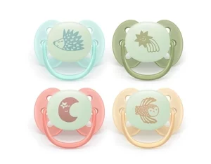 Philips Avent Sucette Soft 0m Night Mix Duopack