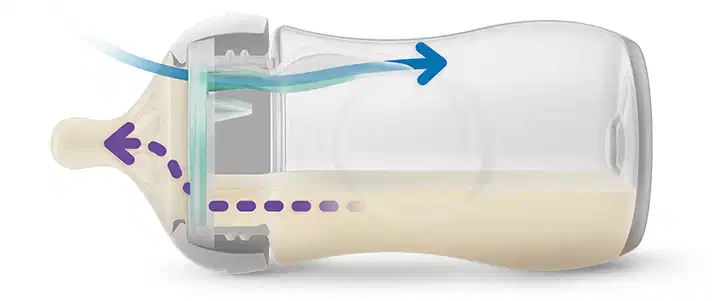 Biberon Natural Response avec valve AirFree SCY670/02 – Image 2