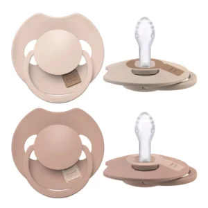 Sucette dynamique Prime 0-6 mois Nude/Blush
