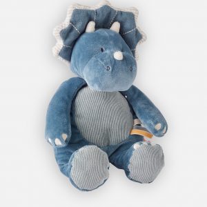 Peluche Noukie's Ops en Veloudoux Bleu
