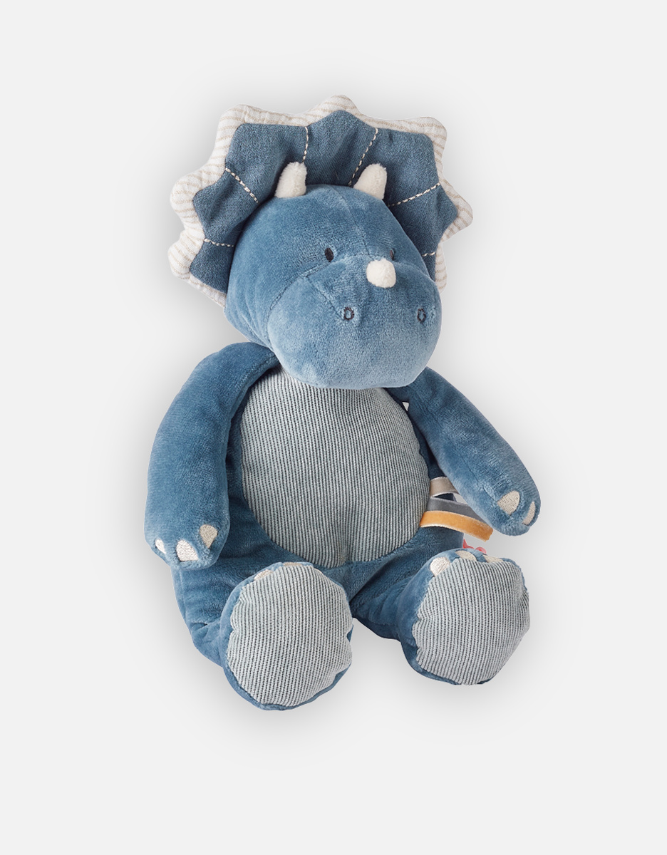 Peluche Noukie's Ops en Veloudoux Bleu
