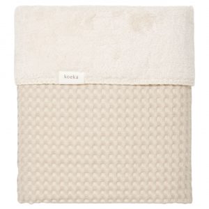 Couverture berceau Teddy Oslo Sand/Pebble