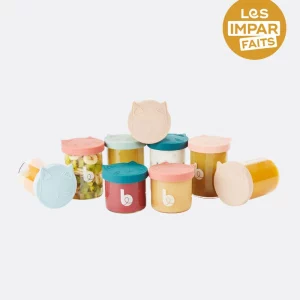 Boîtes de conservation en verre Babymoov ISY Bowls 6 x 250 ml + 3 x 120 ml