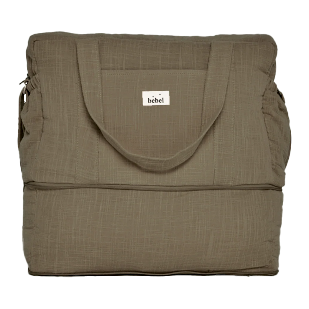 Bebel Sac 24/48H - Effet lin Kaki – Image 2