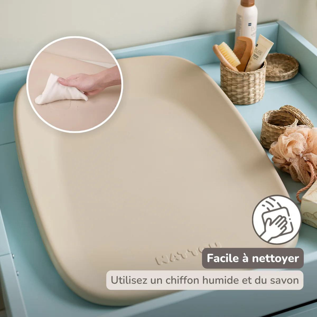 Matelas à Langer Softy Beige – Image 4