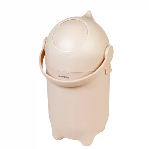 Poubelle Dropy 27 cm - Poubelle à couches beige