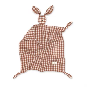 Bemini Bunny 40x40 cm Gaze de coton Moka Oeko-Tex