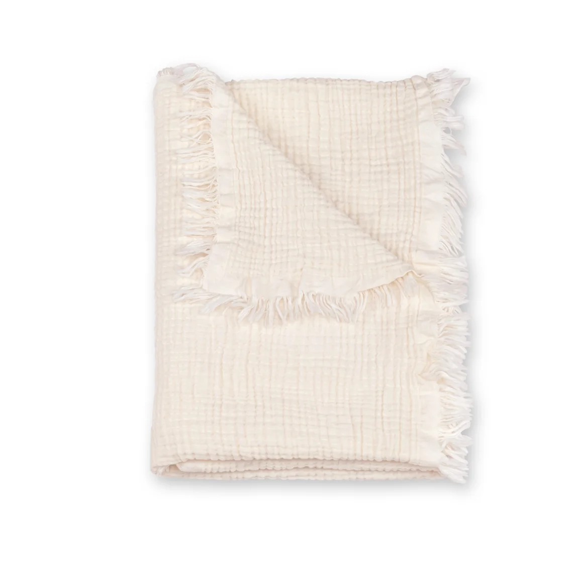 Bemini Couverture 80x100cm tog 1 Confort naturel Ecru Oeko-Tex