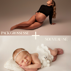 Pack séance photos "Grossesse + Nouveau-né" - Studio Chanel
