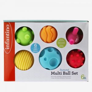 Infantino Coffret de 6 balles sensorielles