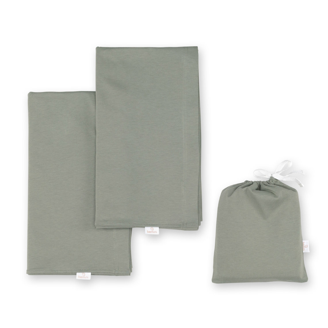 Bemini Porte-bebe DUO size 1 Confort & maintien Kaki Oeko-Tex – Image 3