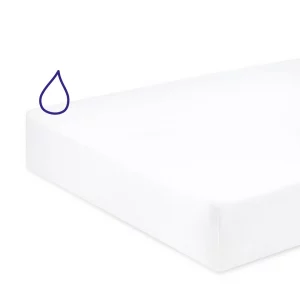 Bemini Protege-matelas parc 75x95cm Jersey coton impermeable White Oeko-Tex