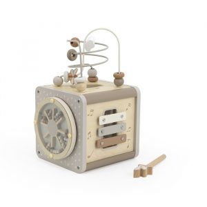 Cube d'activités en bois Label Label
