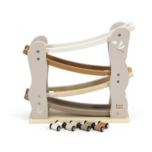 Circuit de voitures en bois Label Label - Nougat