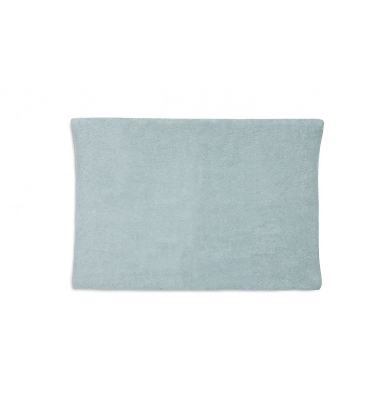 Housse matelas à langer éponge duo 2 unités - Sea Green & Biscuit – Image 3