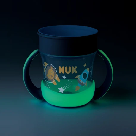 Tasse d'apprentissage Nuk Mini Magic Cup 6M+ - Bleu – Image 2