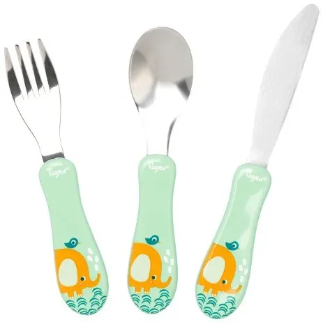 Couverts en inox pour bébé Tigex