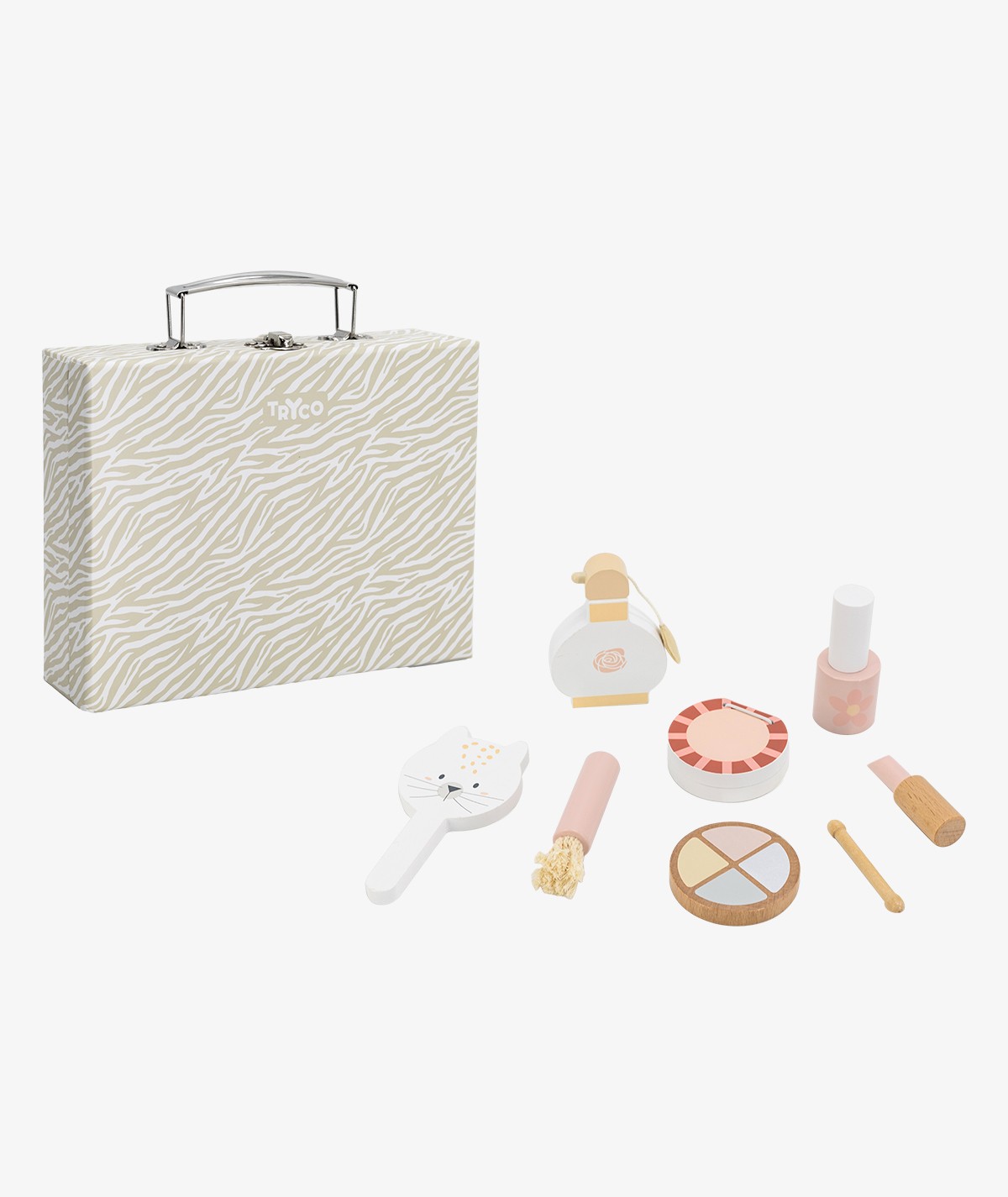 Coffret maquillage en bois Tryco