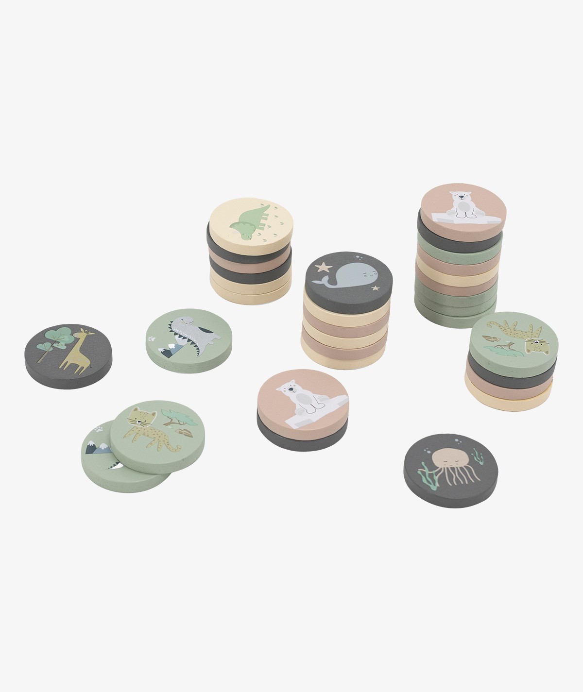 Jeu de mémoire en bois Tryco