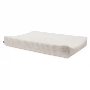 Housse matelas à langer Cloudy Rib - Beige