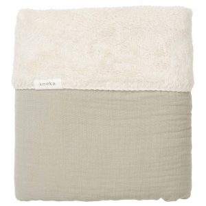 Koeka Couverture pour lit bébé teddy Faro - Vert