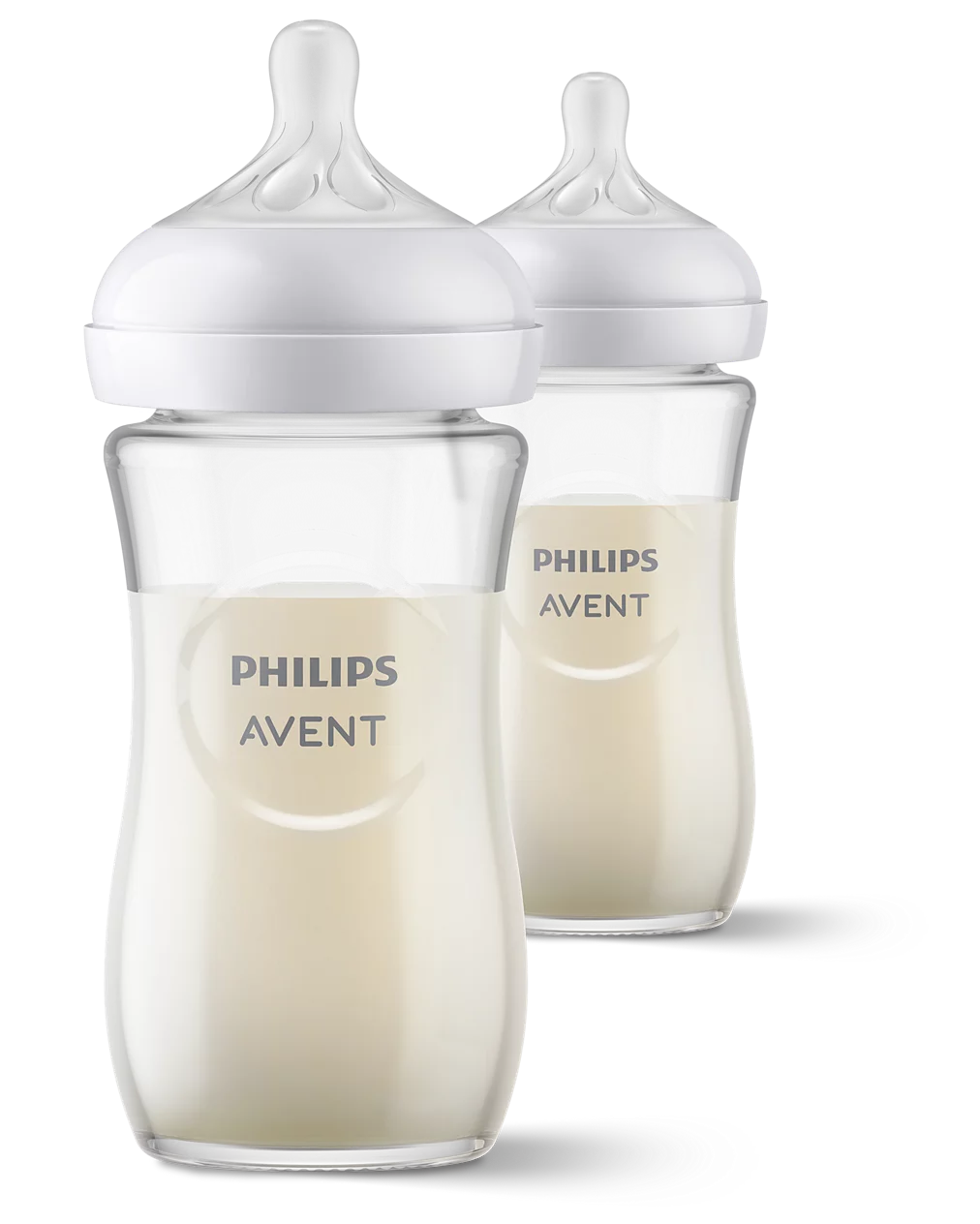 Lot de 2 biberons en verre Avent Natural 3.0 2x240 ml Philips Avent