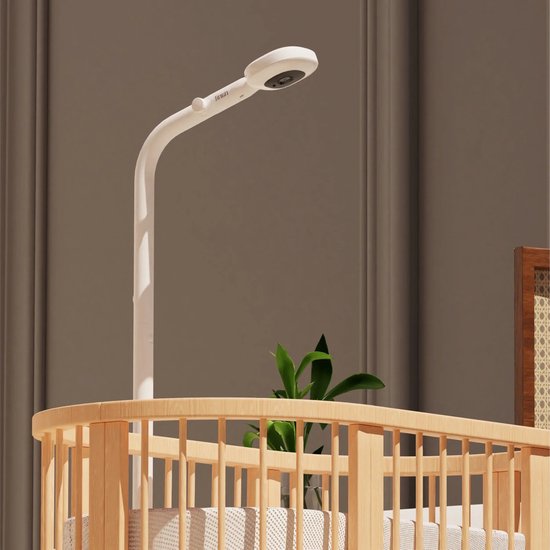 Babyphone vidéo Nanit Caméra Pro + Support sur pied + Bande respiratoire – Image 4