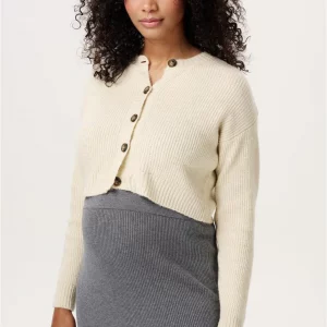 Noppies Gilet de maternité - Crème - Taille L