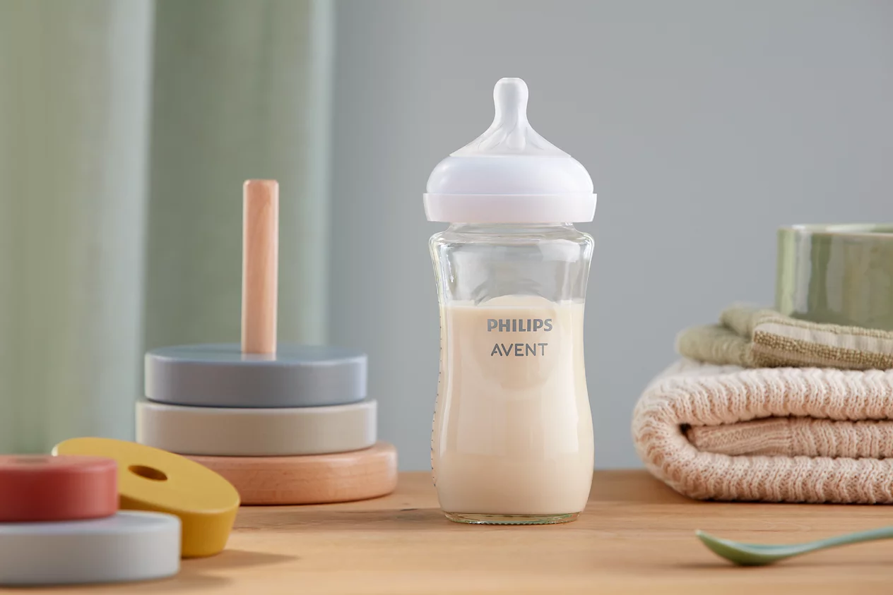 Kit nouveau né Avent Natural 3.0 avec 5 biberons en verre SCD8379/11 Philips Avent – Image 3