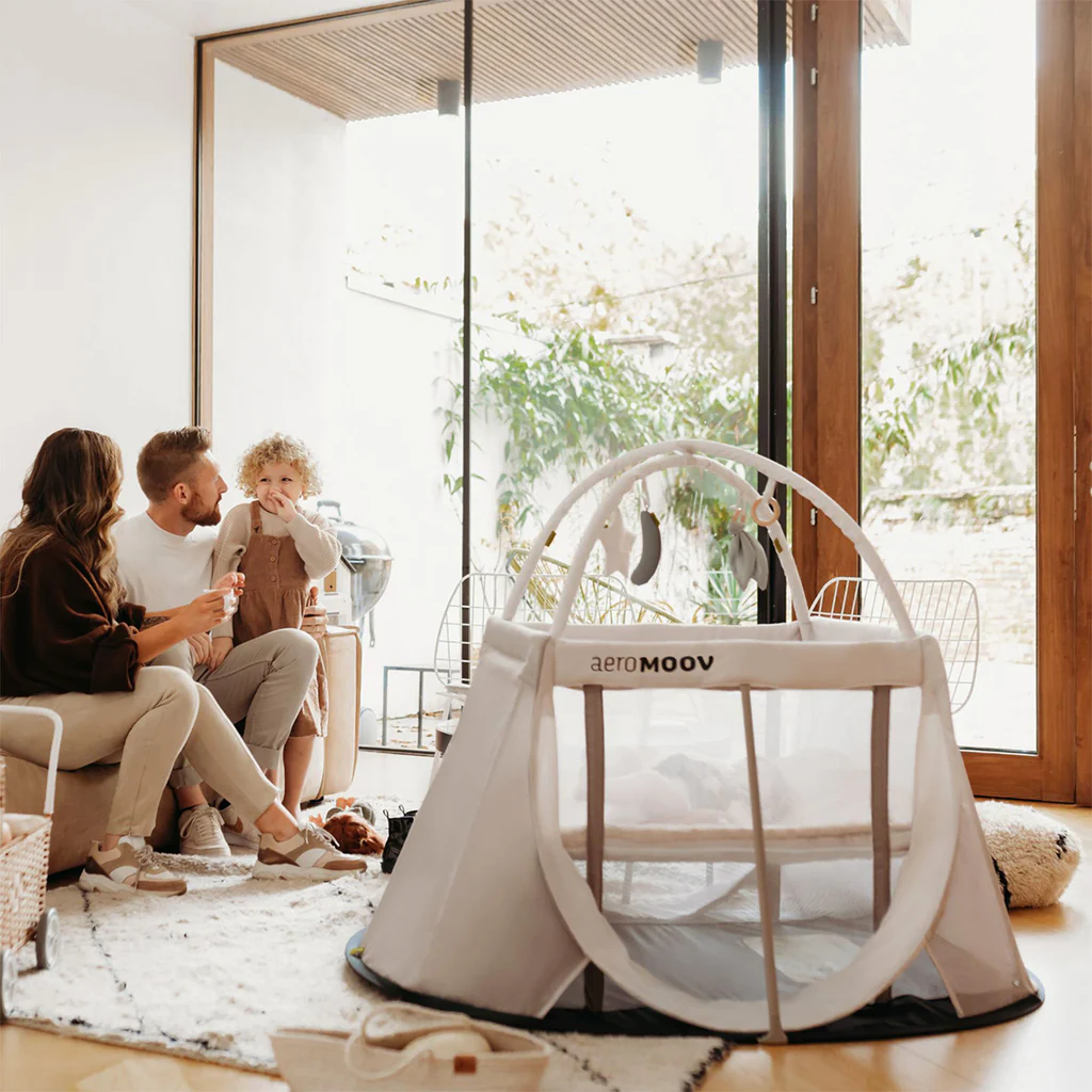 AeroMoov Lit de voyage Instant - Beige – Image 3