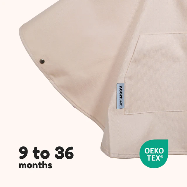 AeroMoov Poncho de Pluie - Beige – Image 3