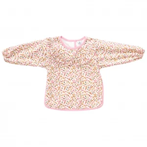 Bavoir tablier col claudine imperméable léopard rose BB&Co