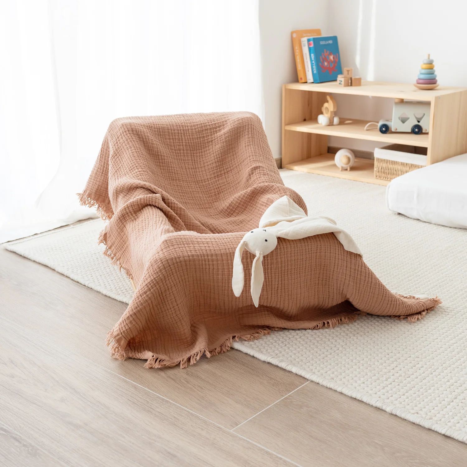 Bemini Couverture 80x100cm tog 1 Moka – Image 3